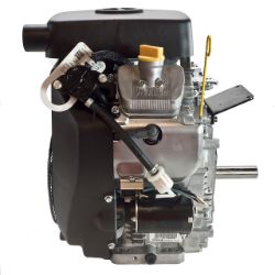 Kawasaki FH721D-S01S 721cc 1-1/8" x 3-15/16" 25hp Electric Start Standard Engine with Muffler  - KAW FH721D-LS01S