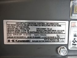 Kawasaki FX691V-S14S 691cc 1" x 3-5/32" 22hp Engine w/ Canister Air Filter - KAW FX691V-GS14S