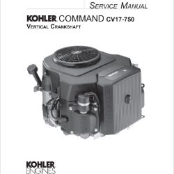 Kohler 24 690 07 Service Manual CV17-CV26; CV620-CV750 Command 