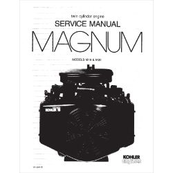Kohler TP-2204-B M18/20 Service Manual 
