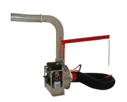 Little Wonder 8184-04-01 Monster Truck Loader 3507 cfm 18Hp Hitch Mount Swing Arm w/ B&S Vanguard Engine - LW 8184-04-01