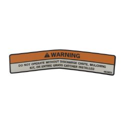 Scag 483405 Warning Decal 
