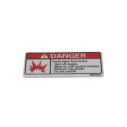 Scag 485667 Fuel Tank - Danger Decal 