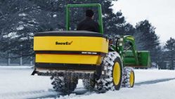 SnowEx SD-1400 14.0 Cubic Foot Drop Spreader, 3-Point Hitch Mount, Variable Speed Control - TRY SD-1400