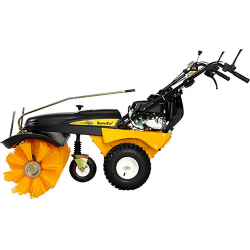 SnowEx SS-4000 40" Walk-Behind Snow Broom w/ Snow Blade - TRY SS-4000