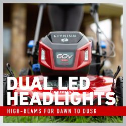 Toro 21467 60V 22" Recycler Self Propelled Lawn Mower w/ SmartStow & LEDs - TOR 21467