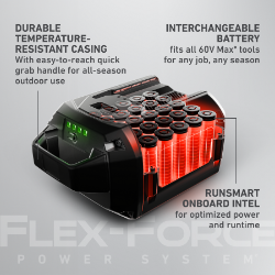 Toro 88925 60V 2.5Ah 135Wh Lithium-Ion Battery - TOR 88925