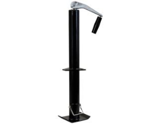 Buyers Products 0091260 2000# 15" Travel Top Wind A-Frame Jack with Support Base 