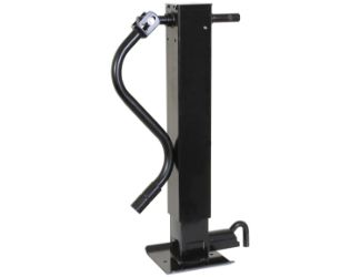 Buyers Products 0091410H 4" Square Heavy-Duty Side Pin Jack with Handle 