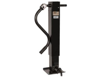 Buyers Products 0091415H 4" Square Heavy-Duty Front Pin Jack with Handle 