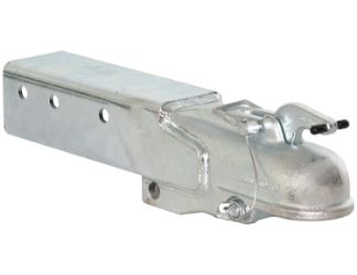Buyers Products 0091560 2" Heavy-Duty Cast Coupler with 3" Channel Zinc and Clear Chromate Finish 