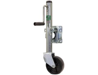Buyers Products 0091610 1000# Swing Away Marine Trailer Jack with 10" Travel 