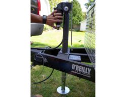 Buyers Products 0093500 3500# 12-Volt Electric Jack with 18" Travel & Manual Crank Over-ride - BUY 0093500