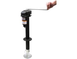 Buyers Products 0093500 3500# 12-Volt Electric Jack with 18" Travel & Manual Crank Over-ride - BUY 0093500