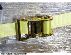 Buyers Products 01076 2" x 16' Ratchet Strap with E-Track Fitting - BUY 01076