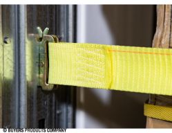 Buyers Products 01076 2" x 16' Ratchet Strap with E-Track Fitting - BUY 01076