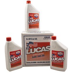Stens 051-663 Lucas Oil SAE 5W-30 32 oz. Synthetic Motor Oil Bottle 