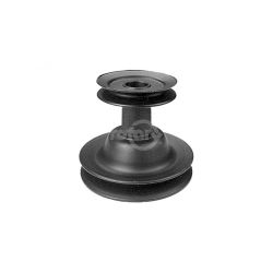 Rotary 10186 1" x 3-1/2" Top x 5-1/2" Bottom Double Engine Pulley 