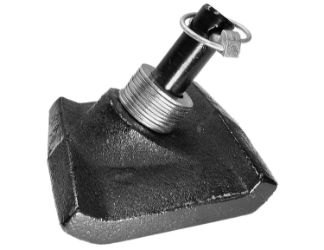 Buyers Products 1303100 Diamond Anti-Wear Snow Plow Shoe Assembly 