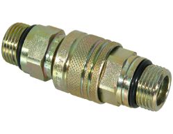 Buyers Products 1304027 Male/Female Coupler Complete 3/4-16 Valve Block Side - BUY 1304027