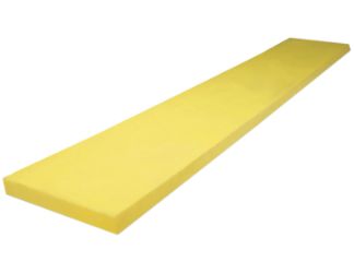 Buyers Products 1312505 Yellow Poly Cutting Edge - 8 (96" x 1-1/2") 