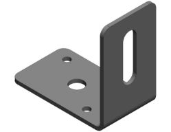 Buyers Products 1492107 Stainless Steel Bracket for Flood and Spot Lights 4.5" x 4.5" x 7.73" - BUY 1492107