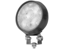 Buyers Products 1492112 5" 6 LED Clear Round Flood Light with Rubber Housing - BUY 1492112