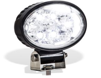 Buyers Products 1492113 5.5" 6 LED Clear Oval LED Flood/Spot Light 