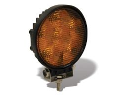 Buyers Products 1492116 4.6" 6 LED Round Amber Utility Light - BUY 1492116