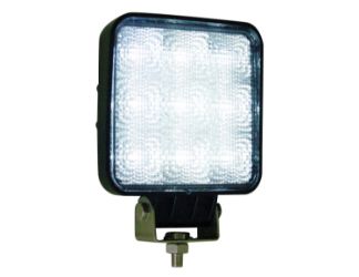 Buyers Products 1492119 Ultra Bright 5.3" 9 LED Clear Square LED Flood Light 
