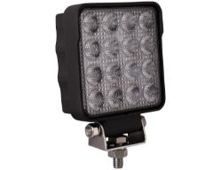Buyers Products 1492128 4.6" 16 Clear LED Square Flood Light - BUY 1492128