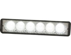Buyers Products 1492135 5.7" 6 LED Clear Rectangular Flood Light - BUY 1492135
