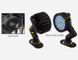 Buyers Products 1492145 Ultra Bright 5" 18 LED Clear Swiveling Flood Light - BUY 1492145