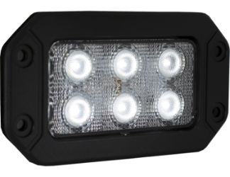 Buyers Products 1492191 6.5" 6 LED Rectangular Flood Light 