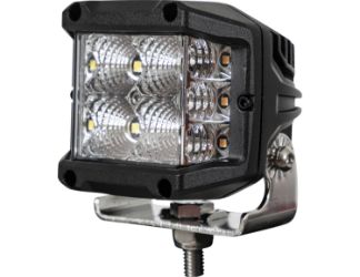 Buyers Products 1492232 4" 10 LED Ultra Bright Square Flood/Strobe Light 
