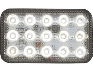 Buyers Products 1492290 4.8" x 5.9" 15 LED Rectangular Spot Light 