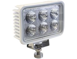 Buyers Products 1492118 4" x 6" 6 LED Clear Rectangular Flood Light - BUY 1492118
