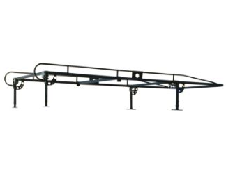 Buyers Products 1501250 Heavy Duty Black Steel Pickup Ladder Rack - (13.5" x 66" x 21-30") 