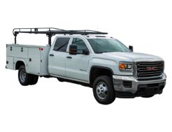 Buyers Products 1501250 Heavy Duty Black Steel Pickup Ladder Rack - (13.5" x 66" x 21-30") - BUY 1501250