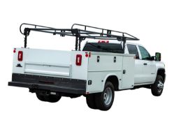 Buyers Products 1501260 Heavy Duty Black Steel Pickup Ladder Rack - (14.5" x 66" x 21-30") - BUY 1501260