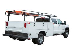 Buyers Products 1501260 Heavy Duty Black Steel Pickup Ladder Rack - (14.5" x 66" x 21-30") - BUY 1501260