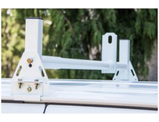 Buyers Products 1501310 Van Ladder Rack Set(2 Bars, 2 Clamps) 