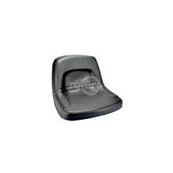 Rotary 16215 High Back Steel Pan Seat - Black 