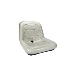 Rotary 16502 15" Gray PVC Vinyl High Back Seat 