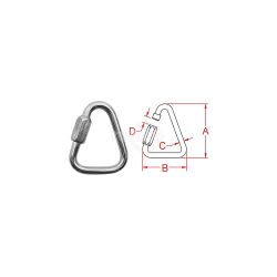 Rotary 16990 Quick Link Triangle 