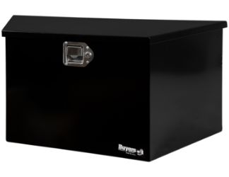 Buyers Products 1701281 13.25" X 26/14" X 12" Black Steel Trailer Tongue Box 