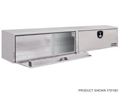 Buyers Products 1701556 16" x 13" x 88" Diamond Tread Aluminum Topside Toolbox - BUY 1701556