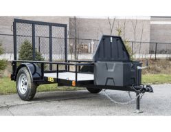 Buyers Products 1701680 19" X 36/18" X 18" Black Poly Trailer Tongue Box - BUY 1701680