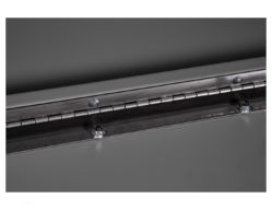 Buyers Products 1702905 18" x 18" x 36" Primered Steel Underbody Drop Door Toolbox with T-Handle Latch - BUY 1702905