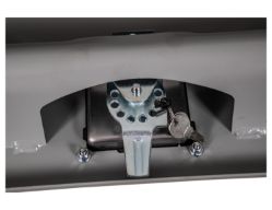 Buyers Products 1702905 18" x 18" x 36" Primered Steel Underbody Drop Door Toolbox with T-Handle Latch - BUY 1702905